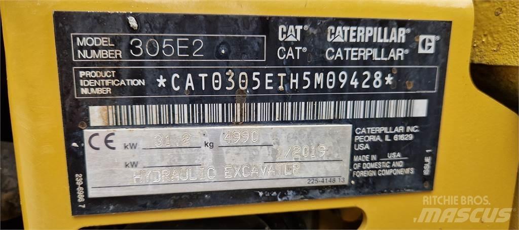 CAT 305E2 CR حفارات صغيرة أقل من 7 طن (حفارات صغيرة)