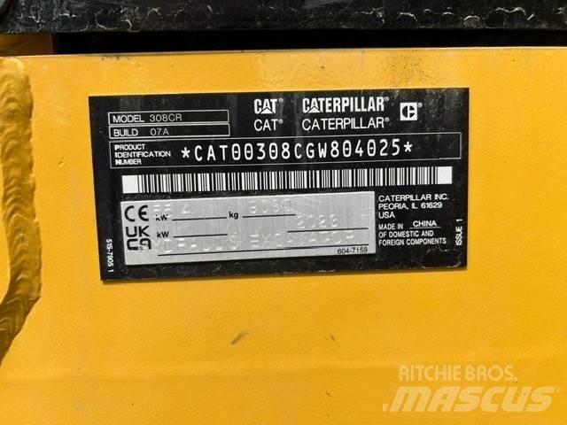 CAT 308-07 حفارات صغيرة أقل من 7 طن (حفارات صغيرة)