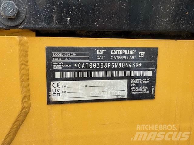 CAT 308 CR حفارات صغيرة أقل من 7 طن (حفارات صغيرة)