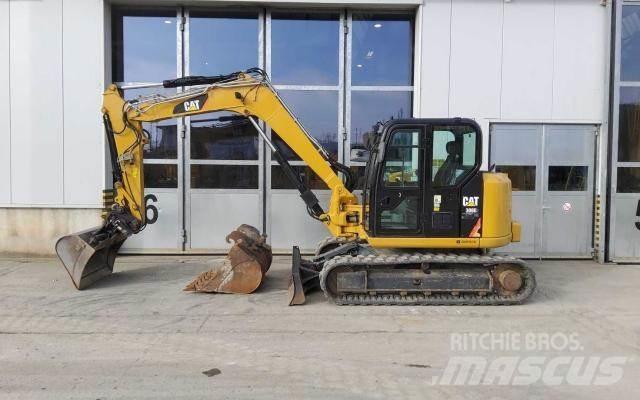 CAT 308E2 CR / CW10 حفارات صغيرة أقل من 7 طن (حفارات صغيرة)