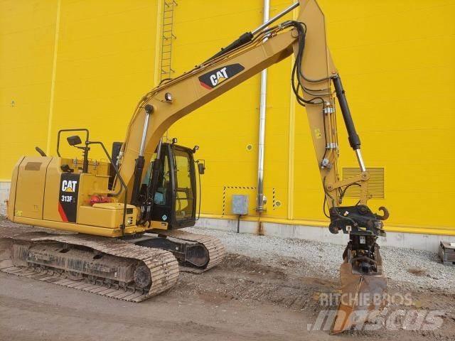 CAT 313 FL حفارات زحافة