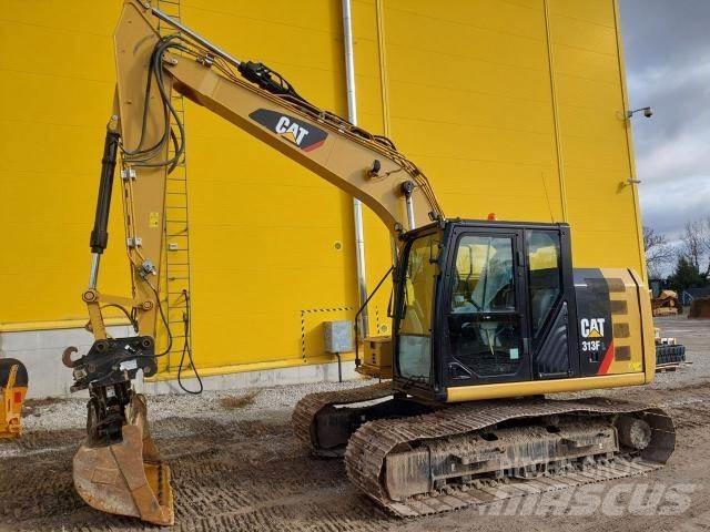 CAT 313 FL حفارات زحافة