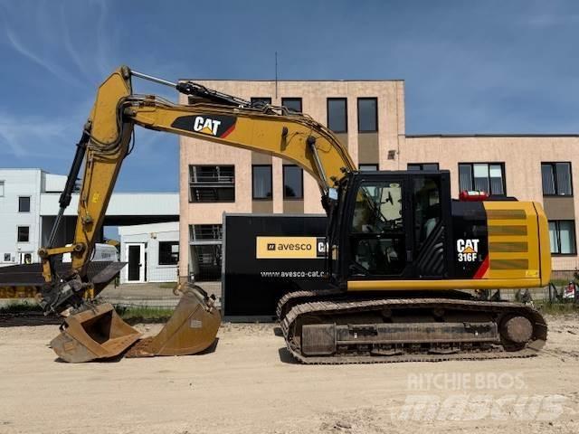 CAT 316F حفارات زحافة