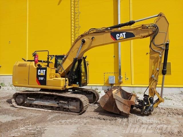 CAT 316FL حفارات زحافة