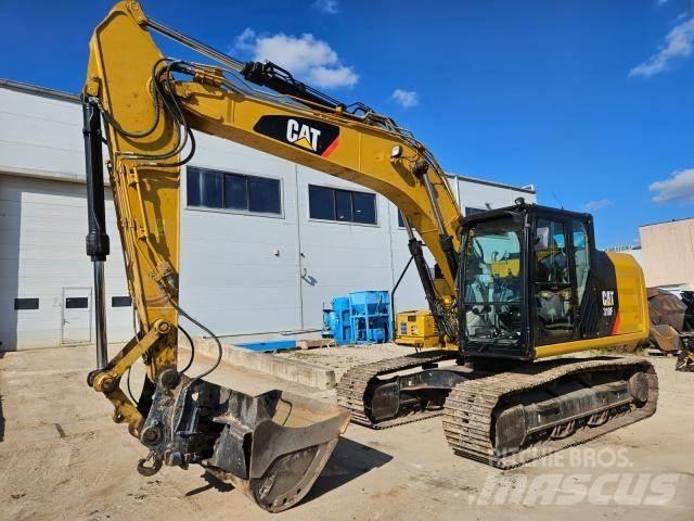 CAT 318FL حفارات زحافة