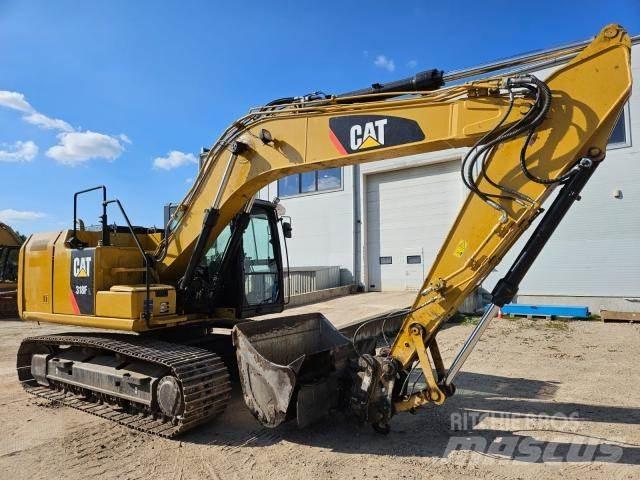 CAT 318FL حفارات زحافة