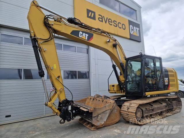 CAT 318FL حفارات زحافة