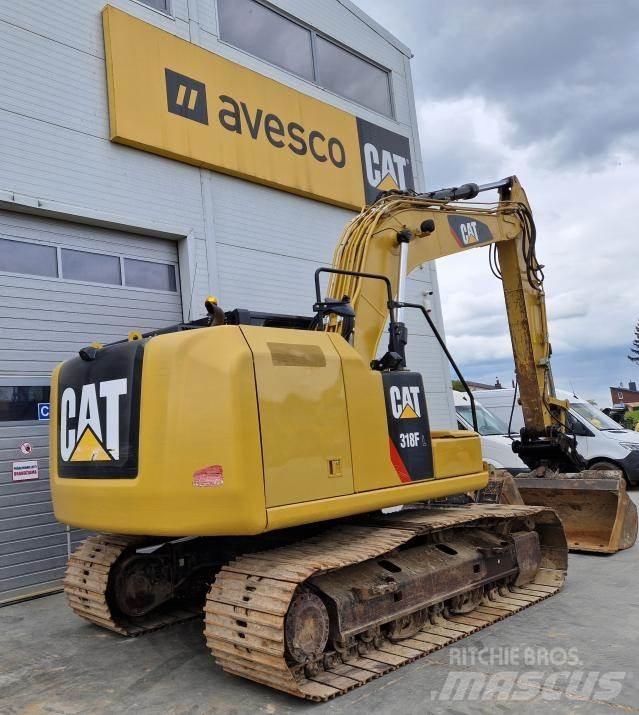 CAT 318FL حفارات زحافة