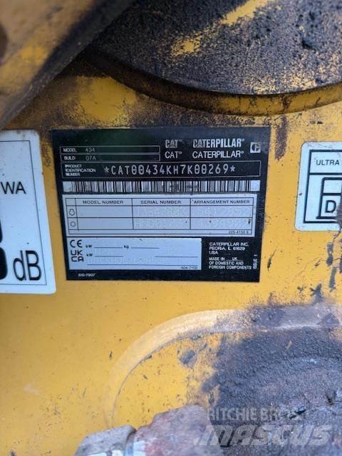 CAT 434-07 لوادر ذات جرافات عكسية