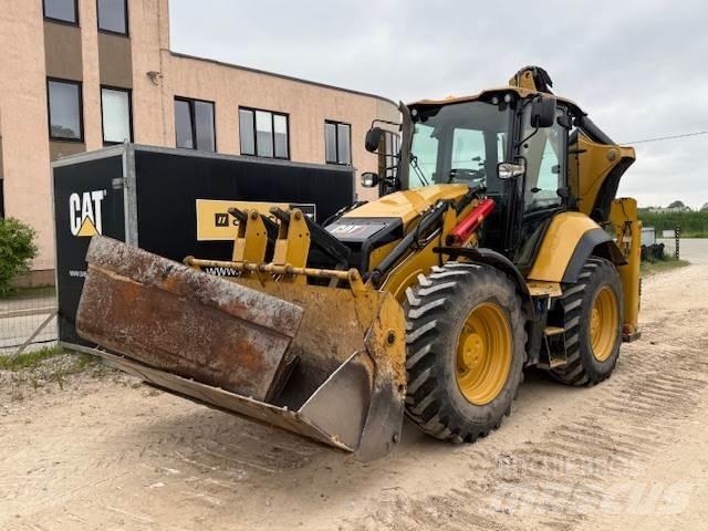 CAT 434-07 لوادر ذات جرافات عكسية