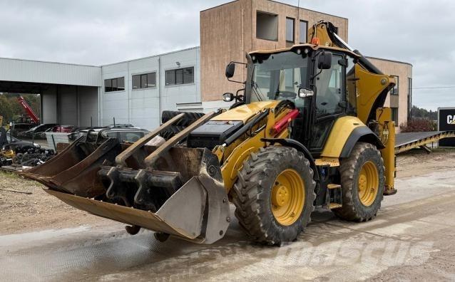 CAT 444 لوادر ذات جرافات عكسية
