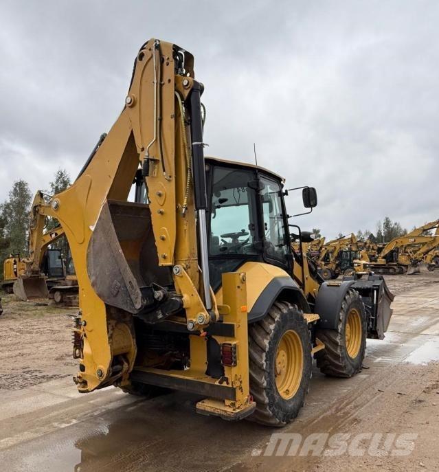 CAT 444 لوادر ذات جرافات عكسية