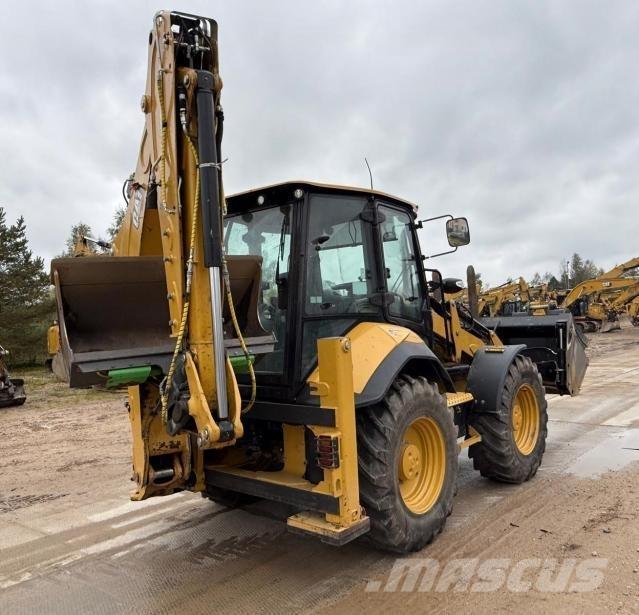 CAT 444 لوادر ذات جرافات عكسية