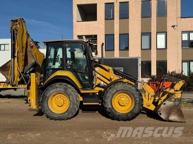 CAT 444 لوادر ذات جرافات عكسية
