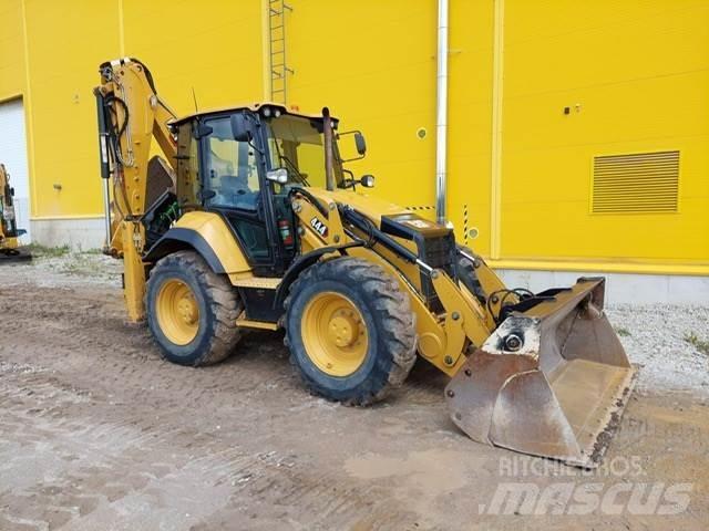 CAT 444-07 لوادر ذات جرافات عكسية
