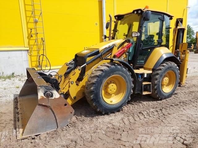 CAT 444-07 لوادر ذات جرافات عكسية