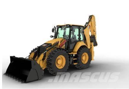 CAT 444-07 لوادر ذات جرافات عكسية
