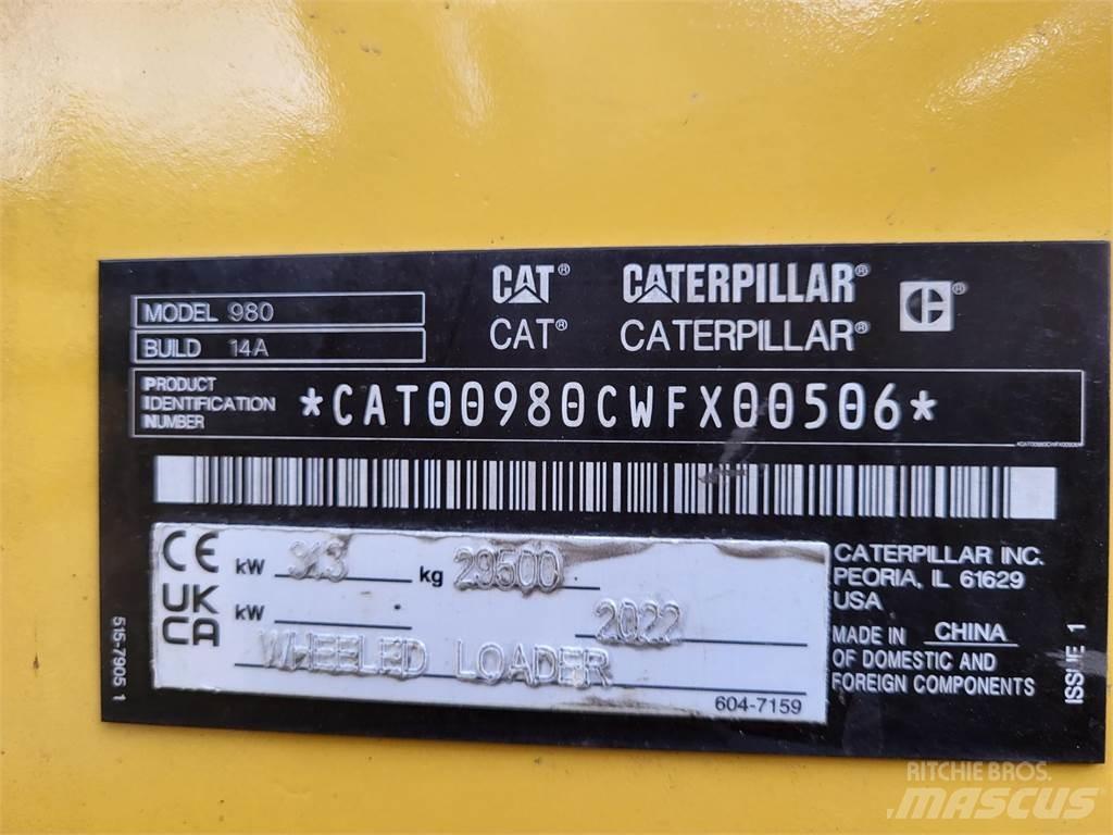 CAT 980 NG لوادر بعجل