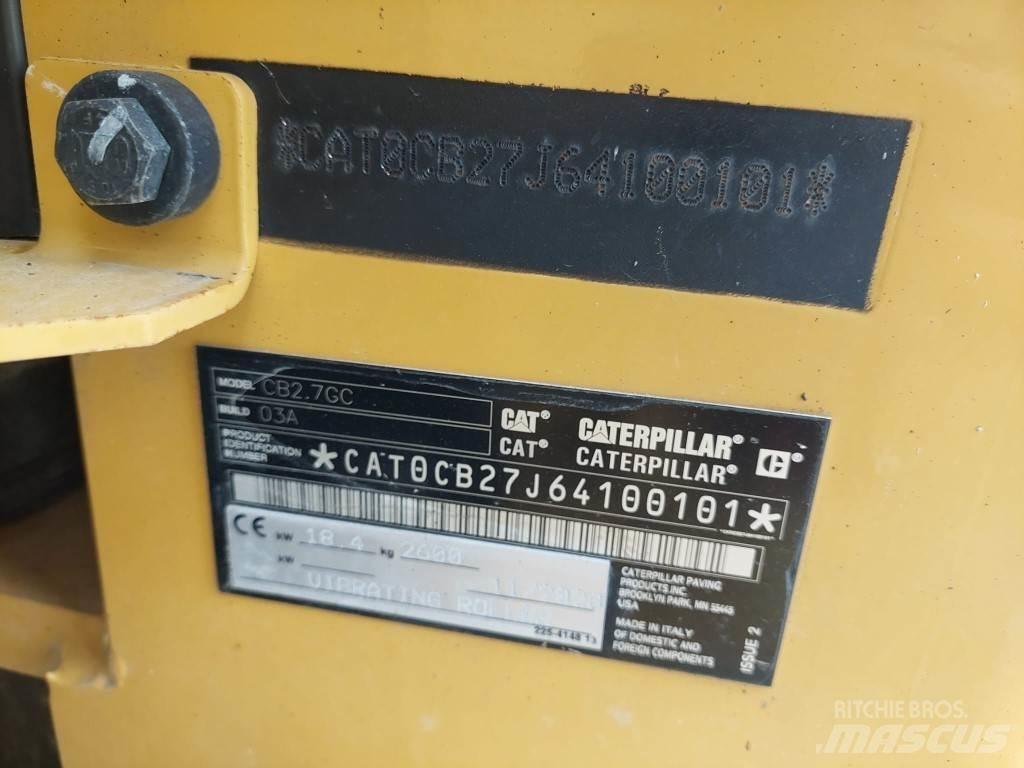 CAT CB2.7 GC مداحل ثنائية الاسطوانة