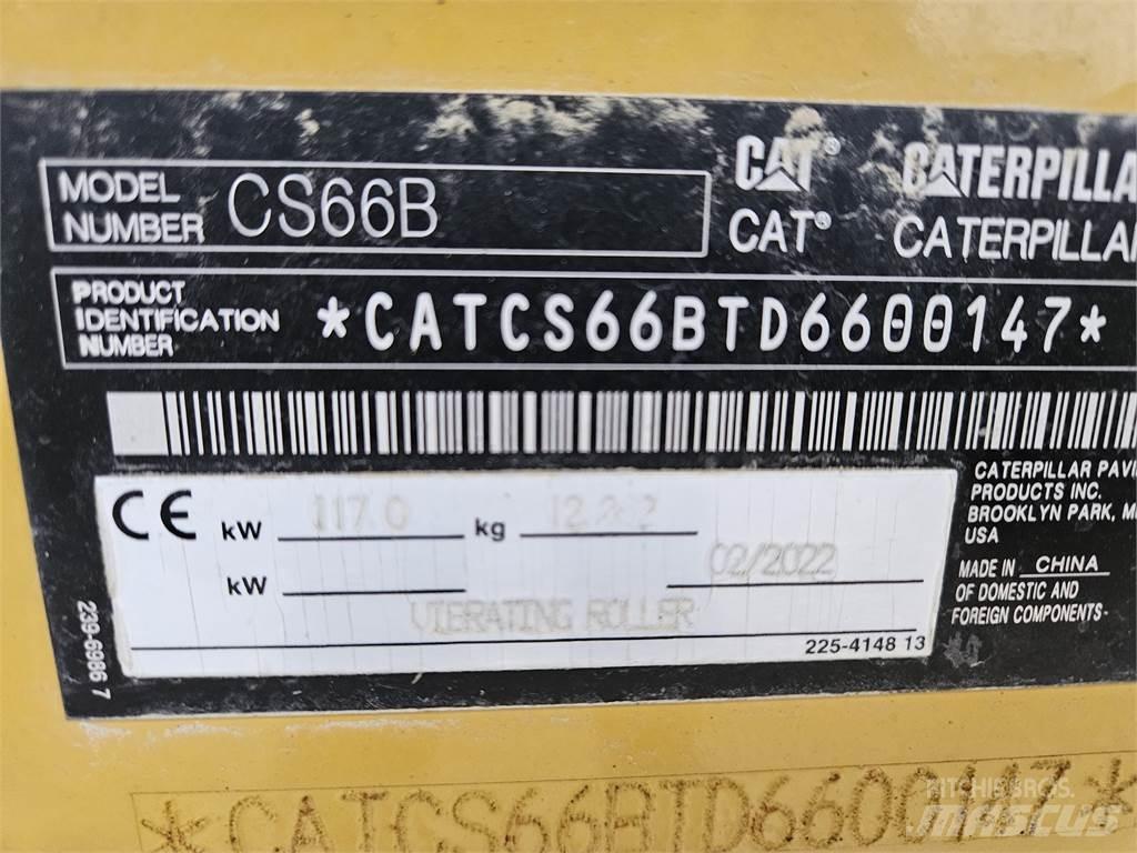 CAT CS66B مداحل أحادية الأسطوانة