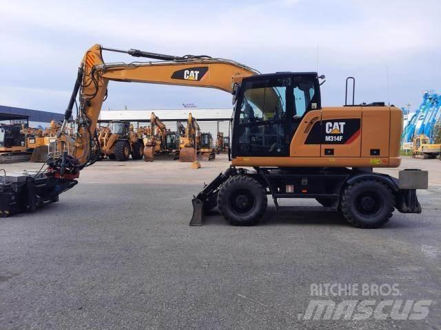 CAT M314F حفارات بعجل