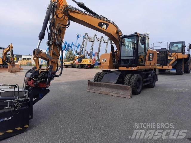 CAT M314F حفارات بعجل