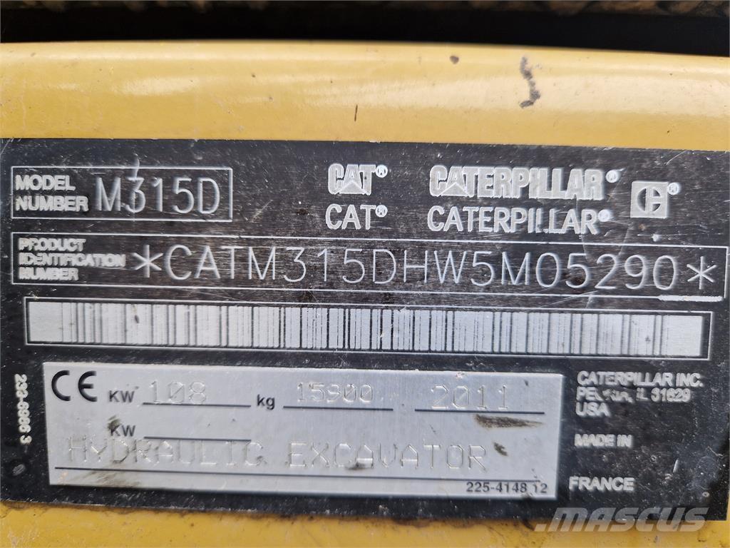 CAT M315D معدات البناء - غير ذلك