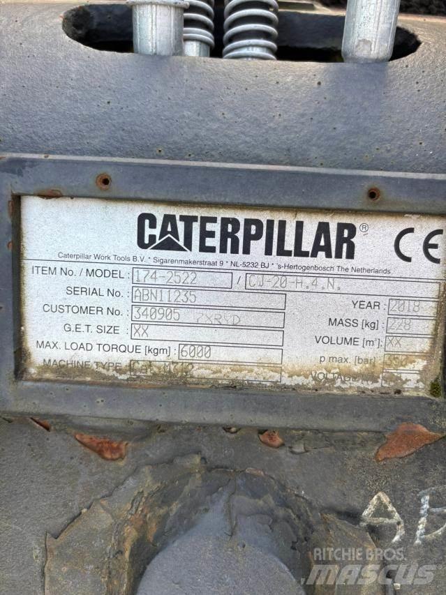 CAT Quick Coupler لوادر ذات جرافات عكسية