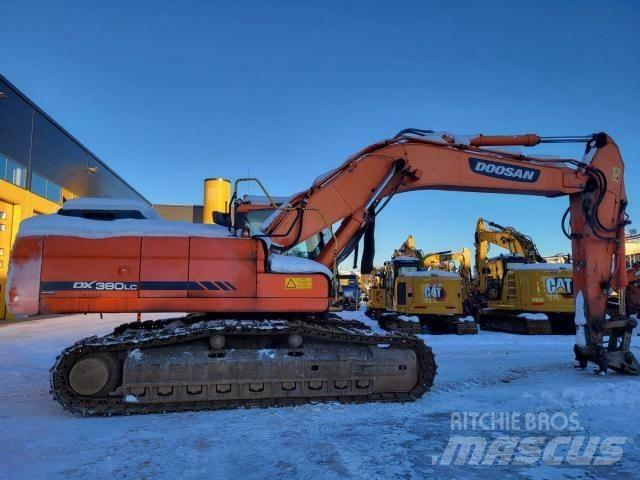 Doosan DX380LC-3 حفارات زحافة