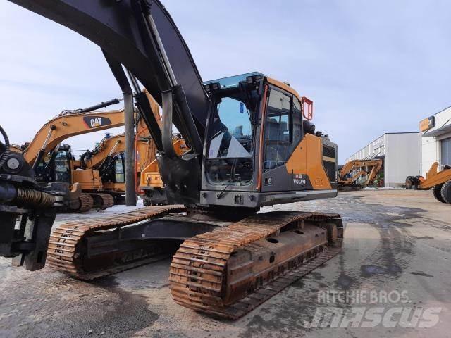 Volvo EC300EL حفارات زحافة