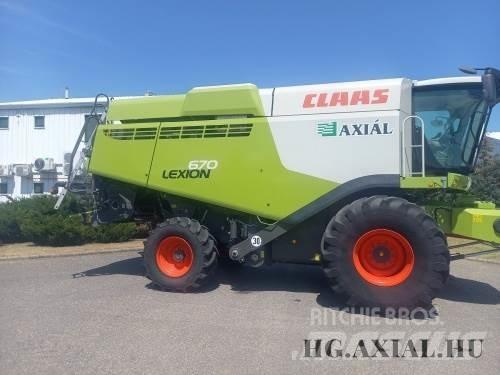 CLAAS Lexion 670 حصادات