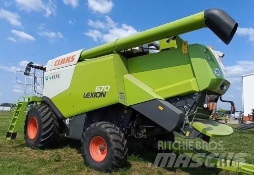 CLAAS Lexion 670 حصادات
