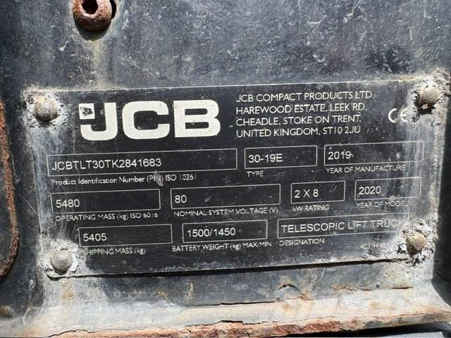 JCB 30-19 E شاحنات ذات رافعات شوكية تعمل بالكهرباء