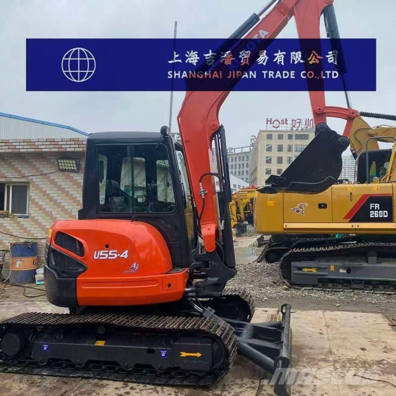 Kubota U 55-4 حفارات صغيرة أقل من 7 طن (حفارات صغيرة)