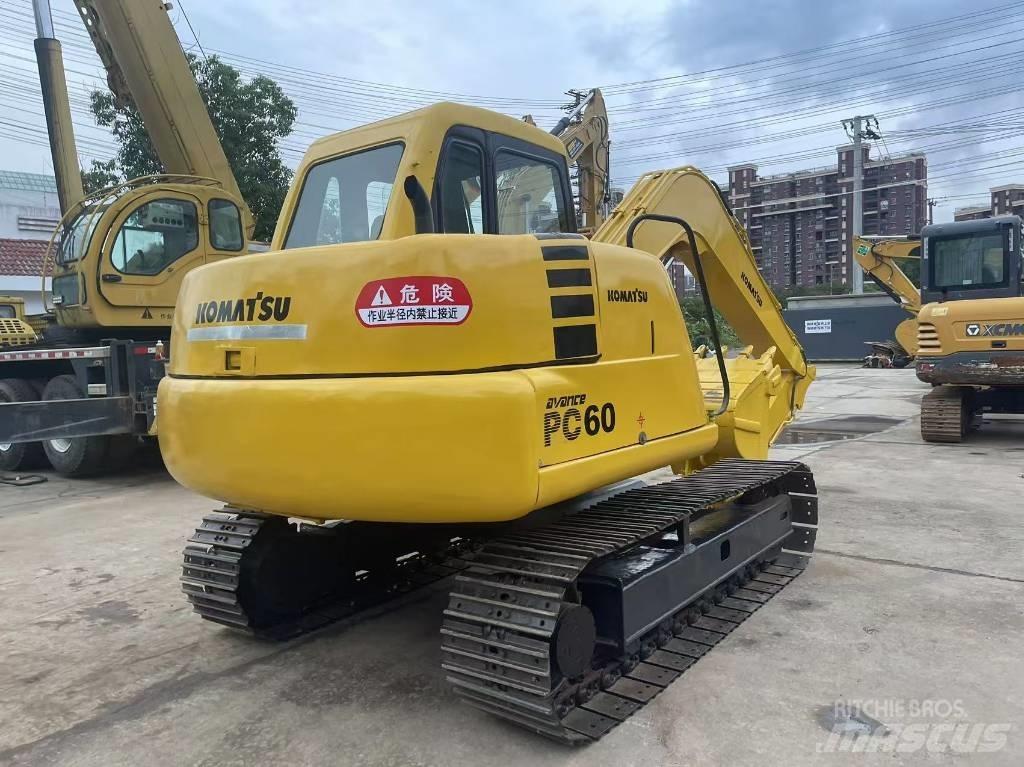 Komatsu PC 60 حفارات صغيرة أقل من 7 طن (حفارات صغيرة)