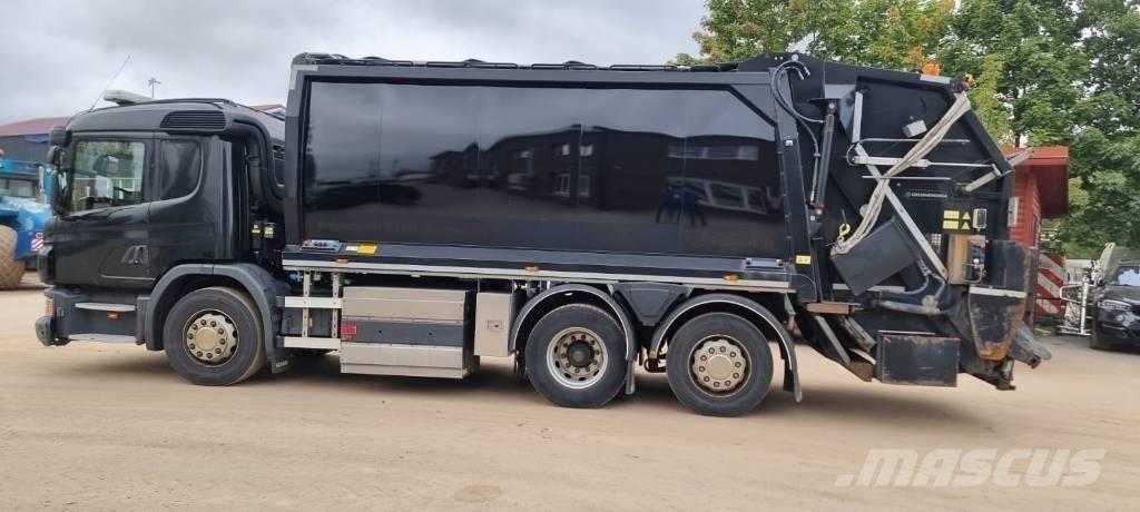 Scania P340 Gas شاحنات المخلفات