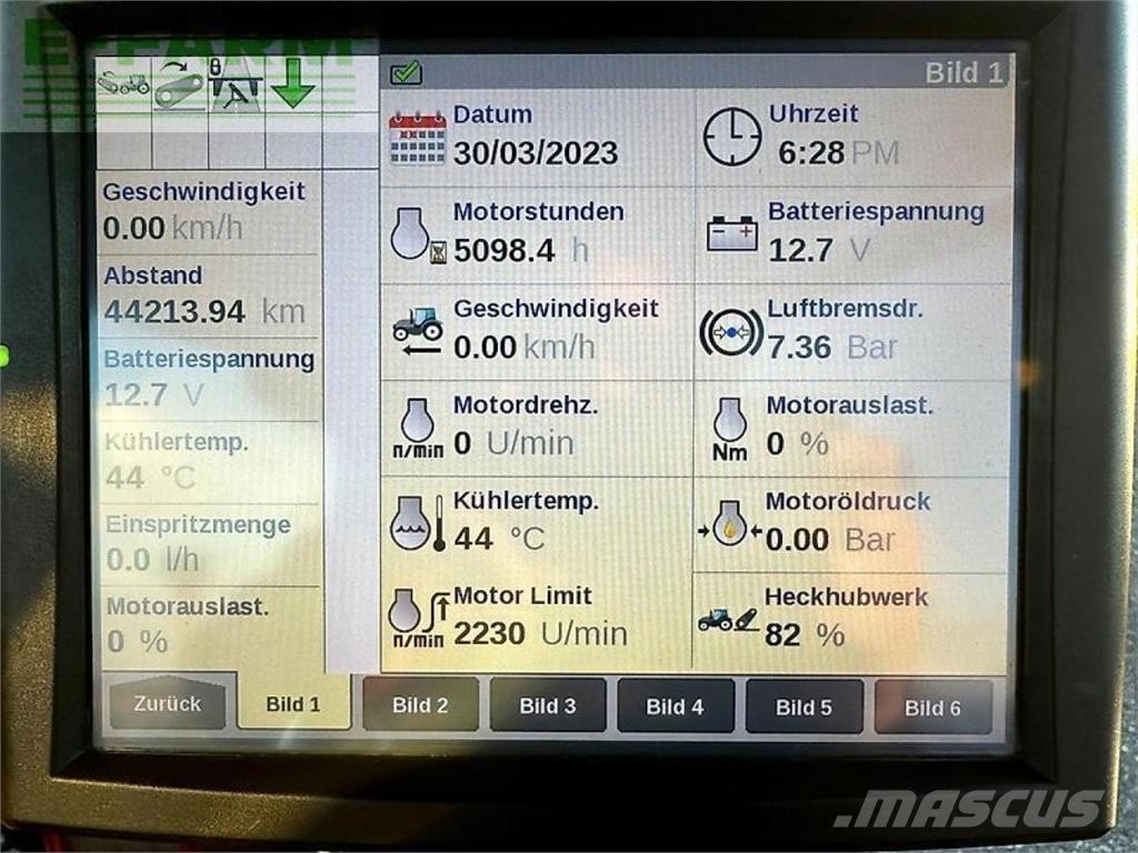 Steyr cvt 6220 الجرارات