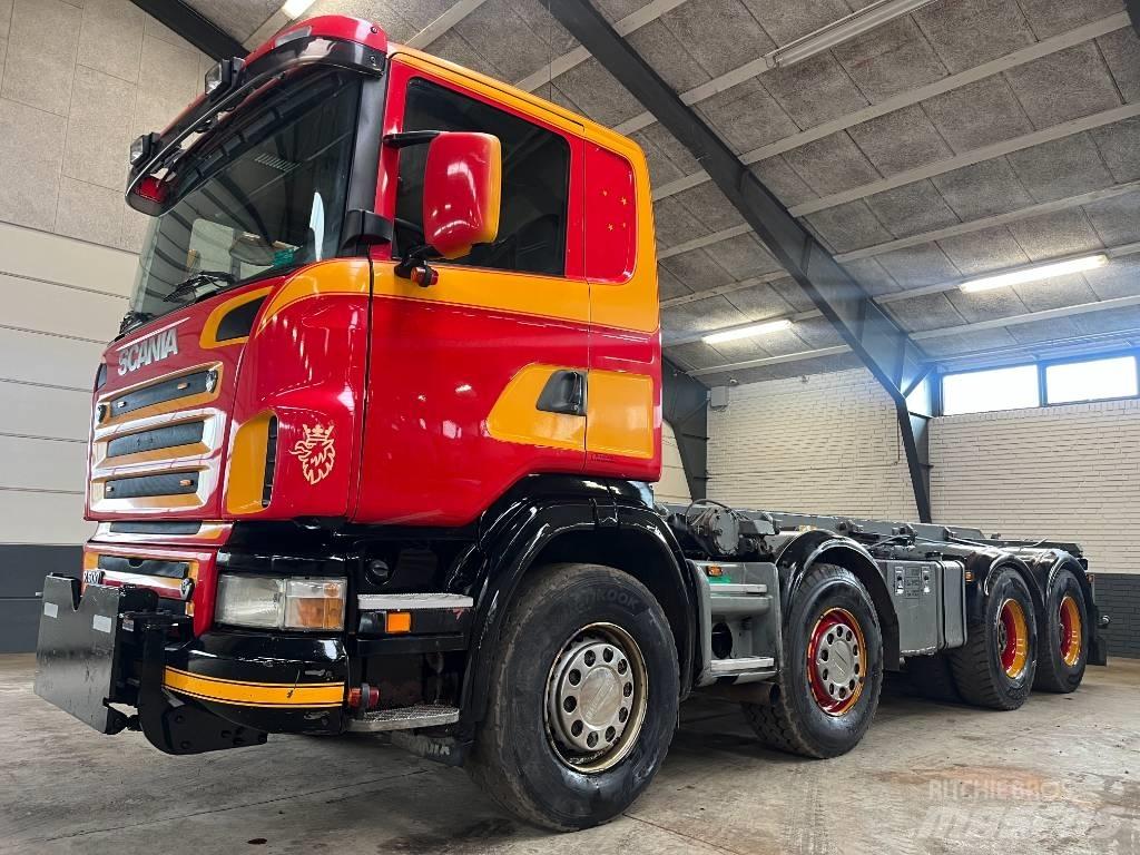 Scania R500 8X4 شاحنات ذات هيكل صندوقي