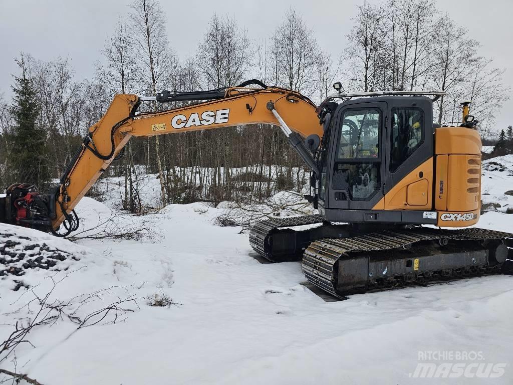 CASE CX 145 D SR حفارات زحافة