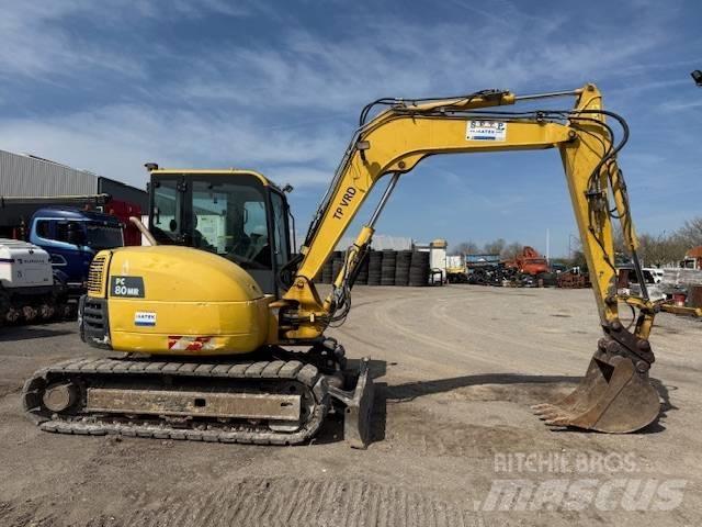 Komatsu PC 80 MR حفارات وسط 7 طن - 12 طن