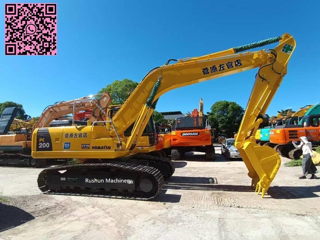 Komatsu PC 200 حفارات وسط 7 طن - 12 طن