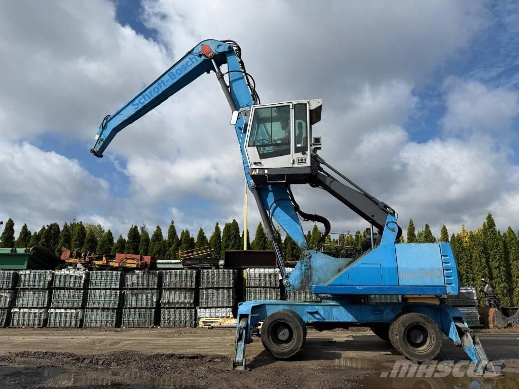 Terex Fuchs MHL 340 مناولات المخلفات / مناولات صناعية