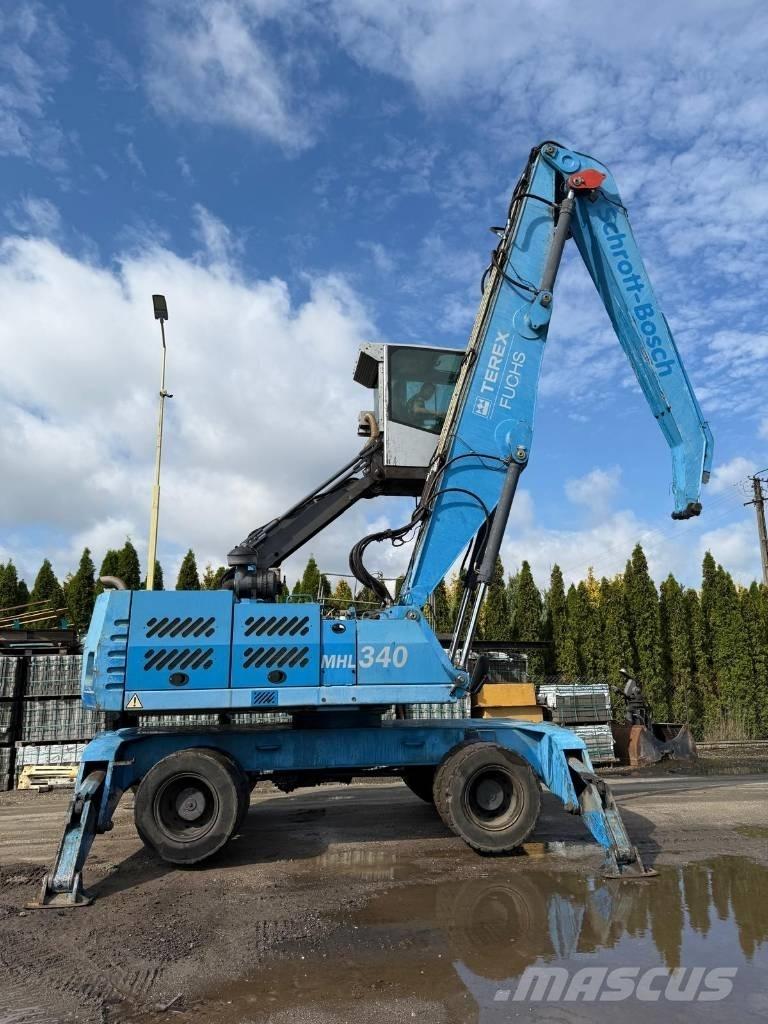 Terex Fuchs MHL 340 مناولات المخلفات / مناولات صناعية