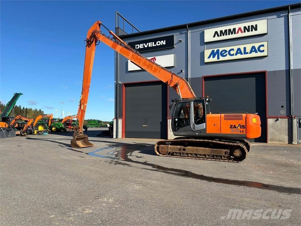 Hitachi ZX210LC-3 حفارات طويلة الذراع