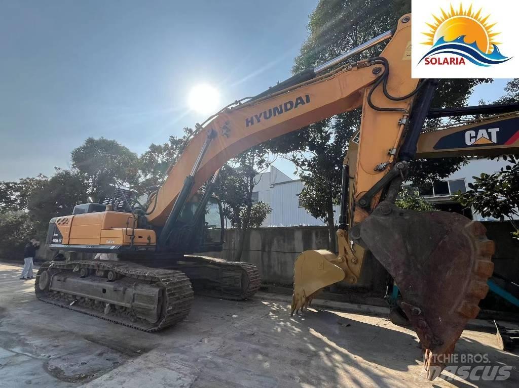 Hyundai R 485 Lvs حفارات زحافة