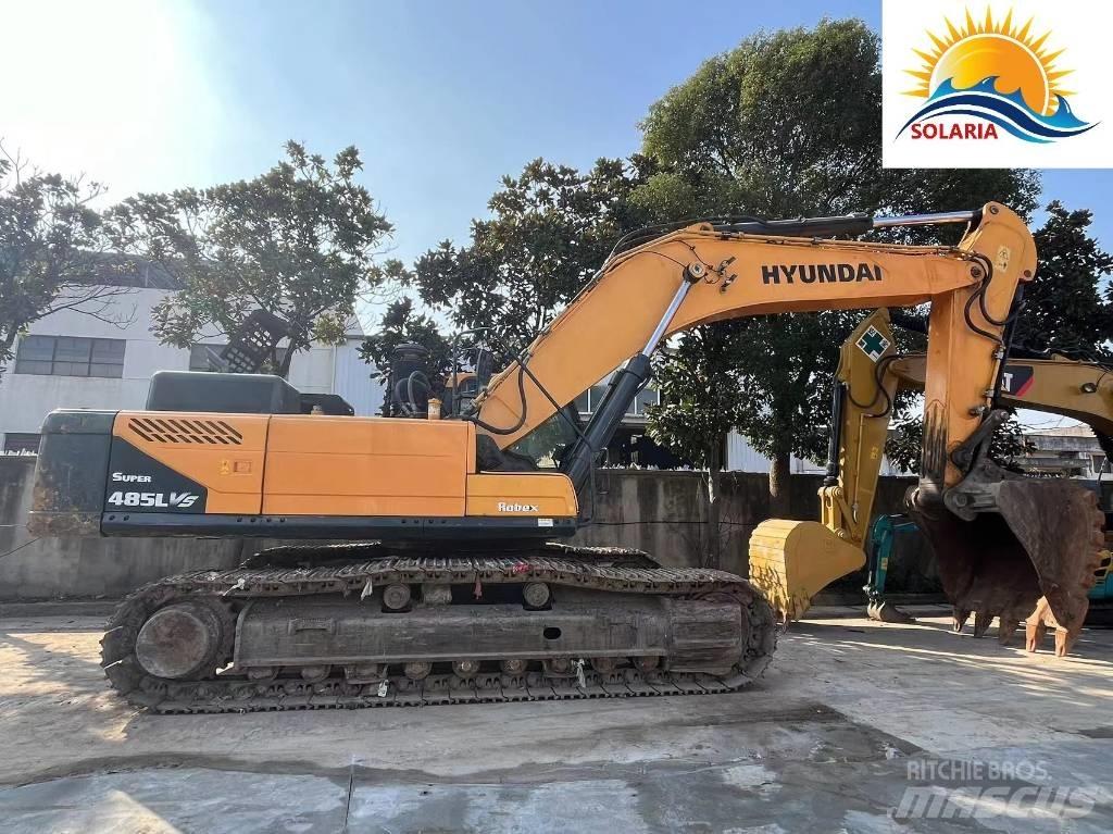 Hyundai R 485 Lvs حفارات زحافة