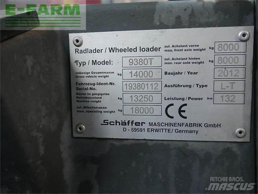 Schäffer 9380t معدات مناولة لأغراض الزراعة