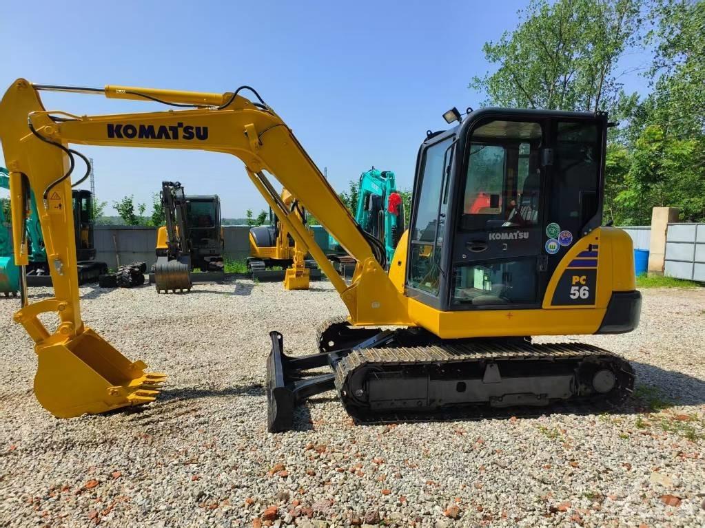 Komatsu PC 56 حفارات صغيرة أقل من 7 طن (حفارات صغيرة)