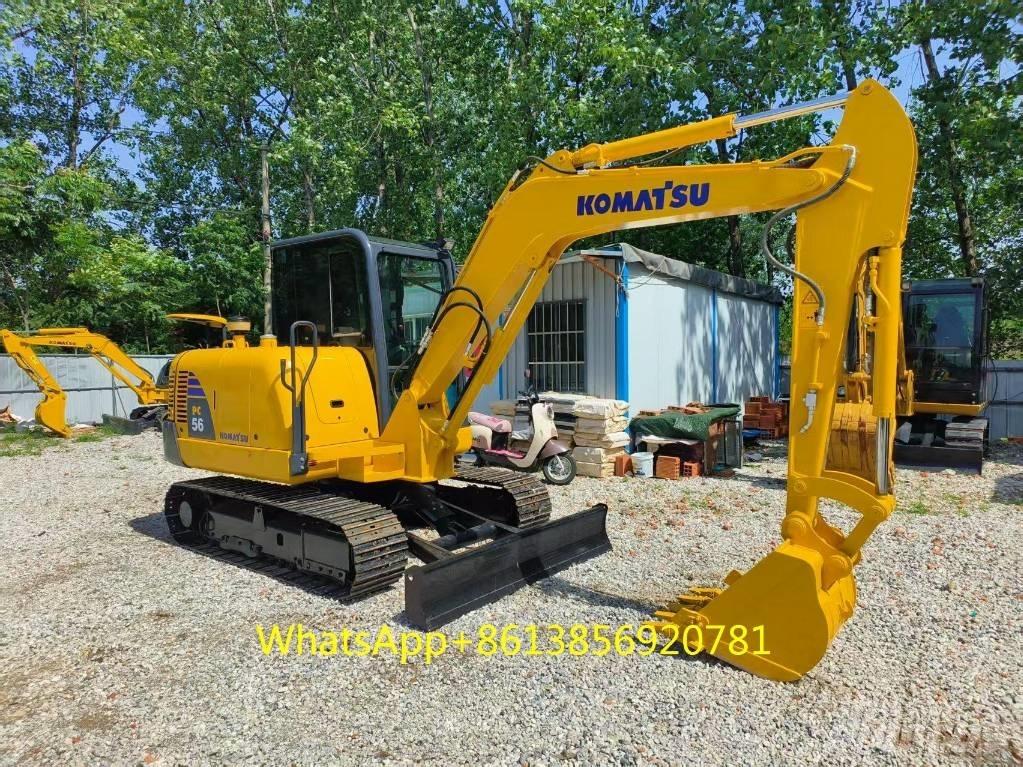 Komatsu PC 56 حفارات صغيرة أقل من 7 طن (حفارات صغيرة)