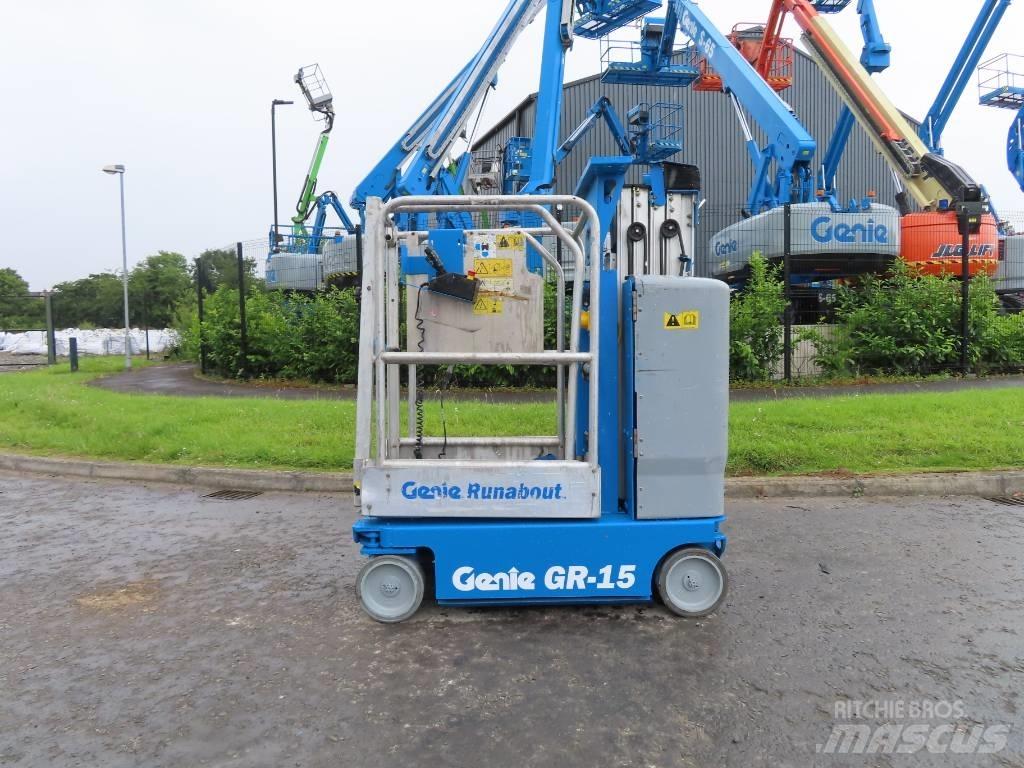 Genie GR 15 رافعات السارية الرأسية